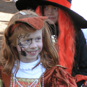 Pumpkin Fest girls