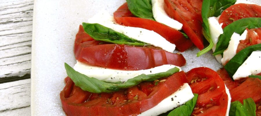 Featured image for “Caprese summer salad”