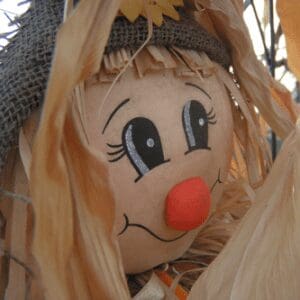 Pumpkin Fest scarecrow